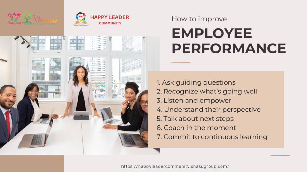 Coaching To Improve Employee Performance
