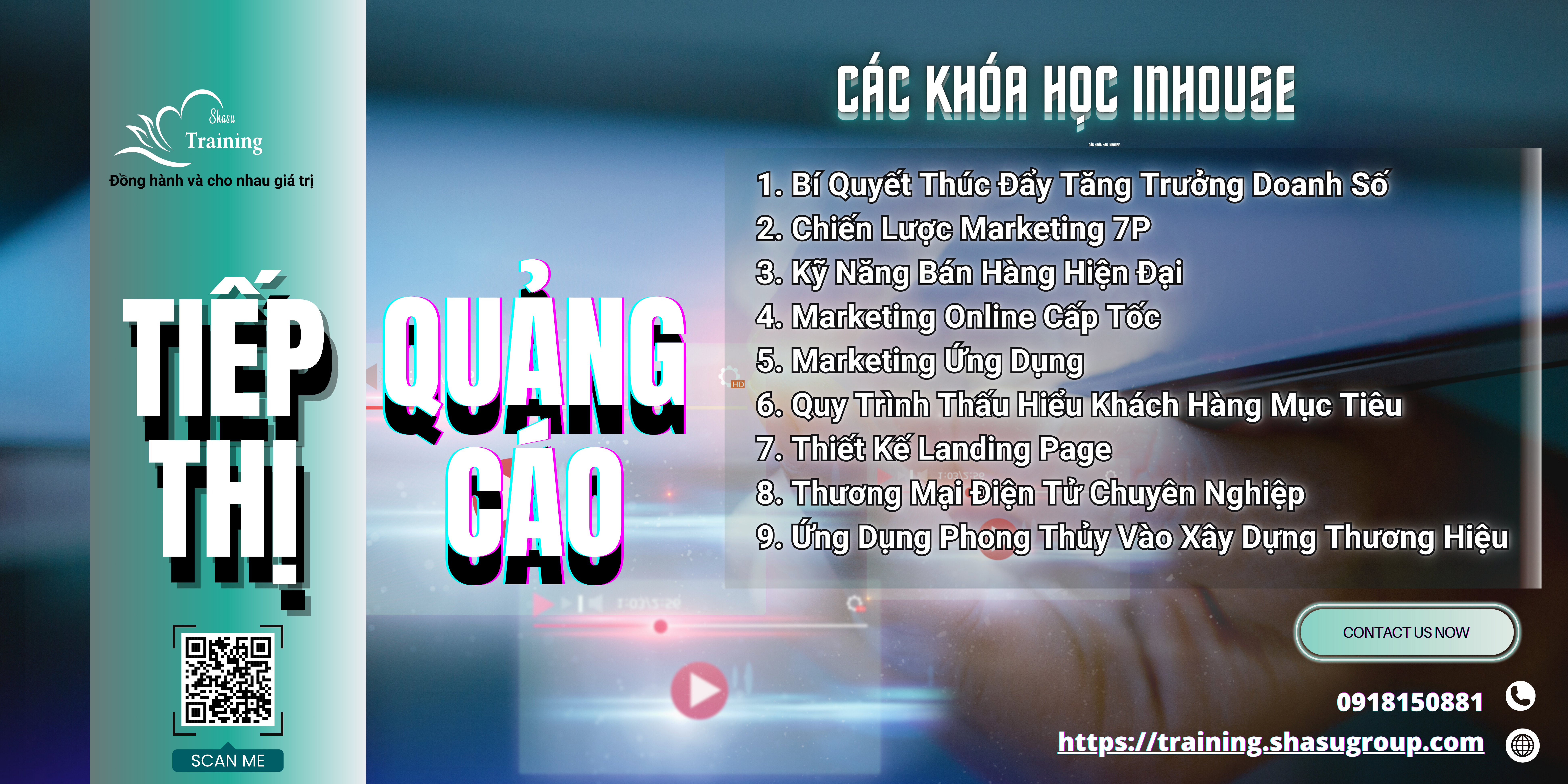 [CÁC KHÓA HỌC INHOUSE] TIẾP THỊ QUẢNG CÁO