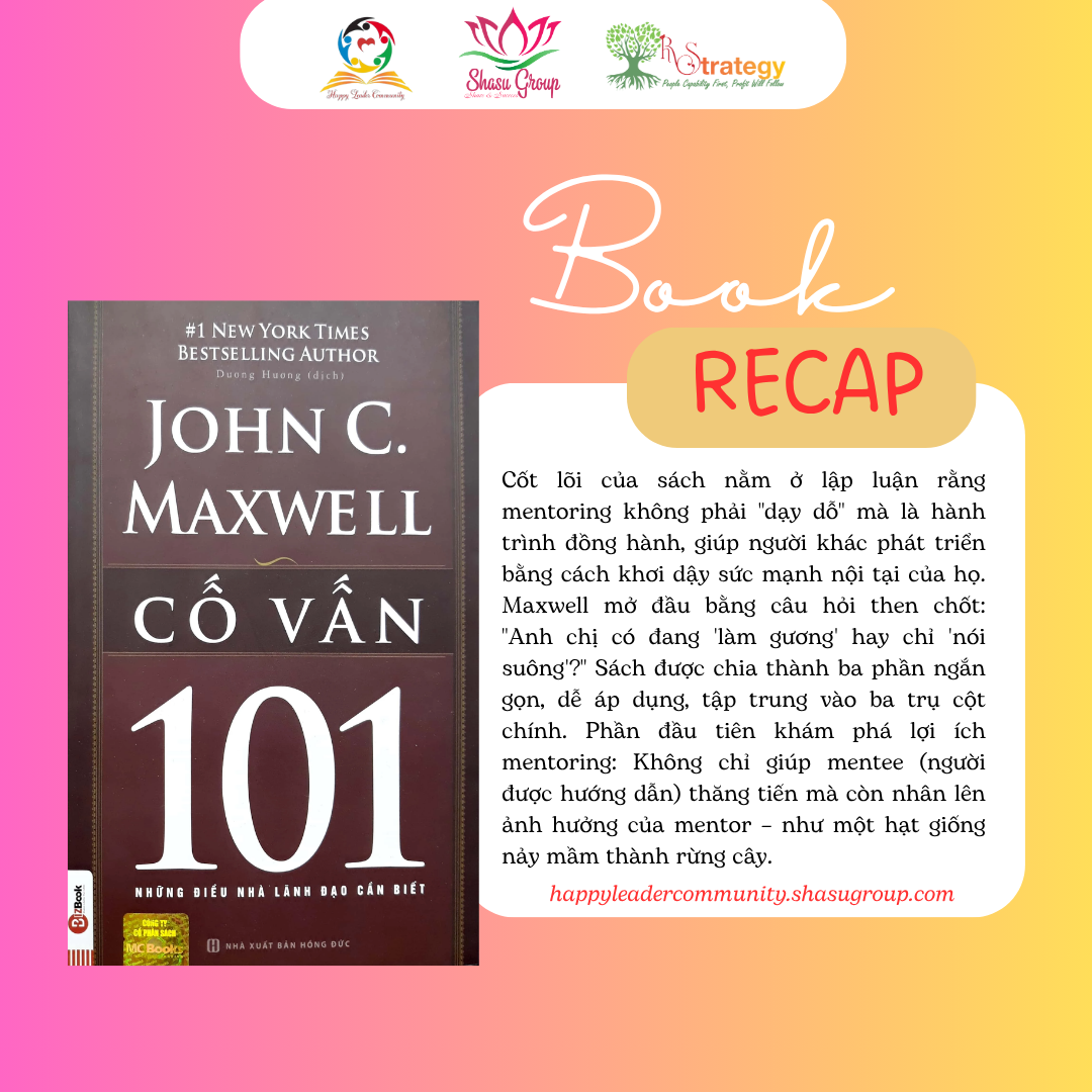 CỐ VẤN 101: BÍ QUYẾT NHÂN ĐÔI ẢNH HƯỞNG QUA HÀNH TRÌNH HƯỚNG DẪN
