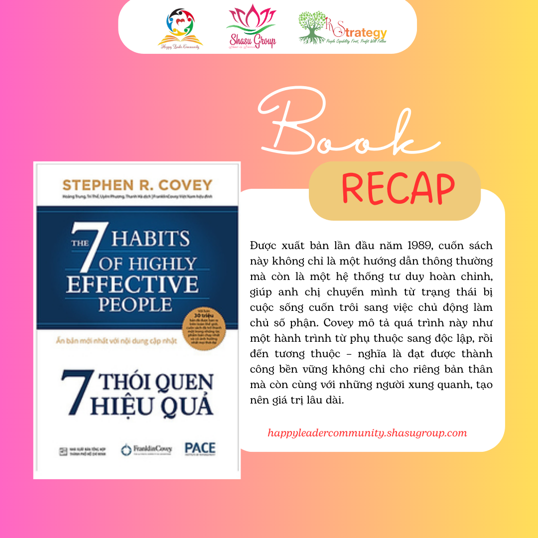 BÍ QUYẾT THÀNH CÔNG QUA BẢY THÓI QUEN VÀNG