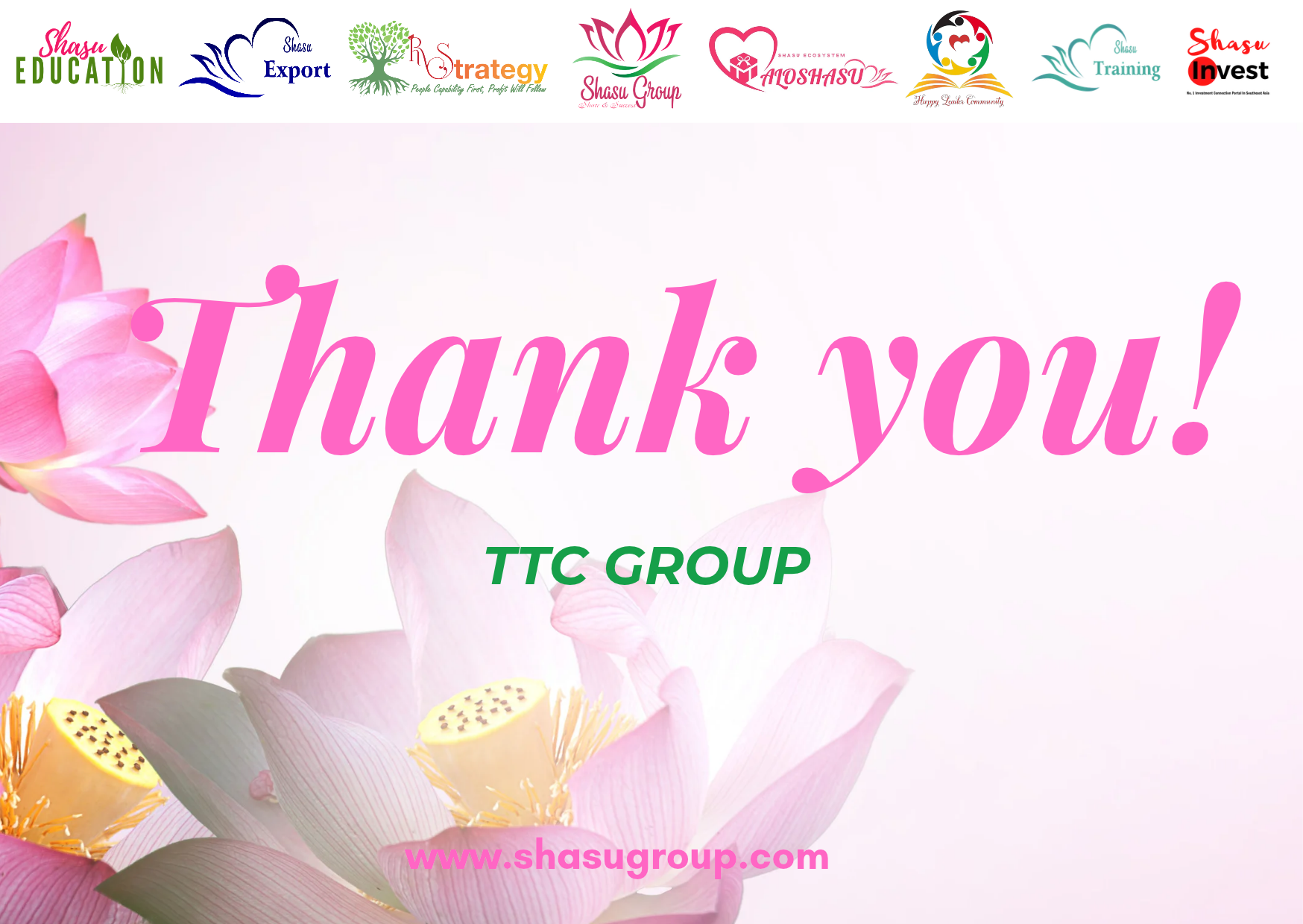 LỜI TRI ÂN & GIỚI THIỆU ĐỐI TÁC KHÁCH HÀNG: TẬP ĐOÀN TTC – HỆ SINH THÁI ĐẦU TƯ ĐA NGÀNH